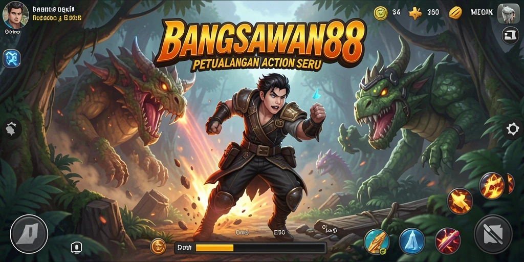 Tampilan gameplay BANGSAWAN88 yang seru dan penuh aksi.