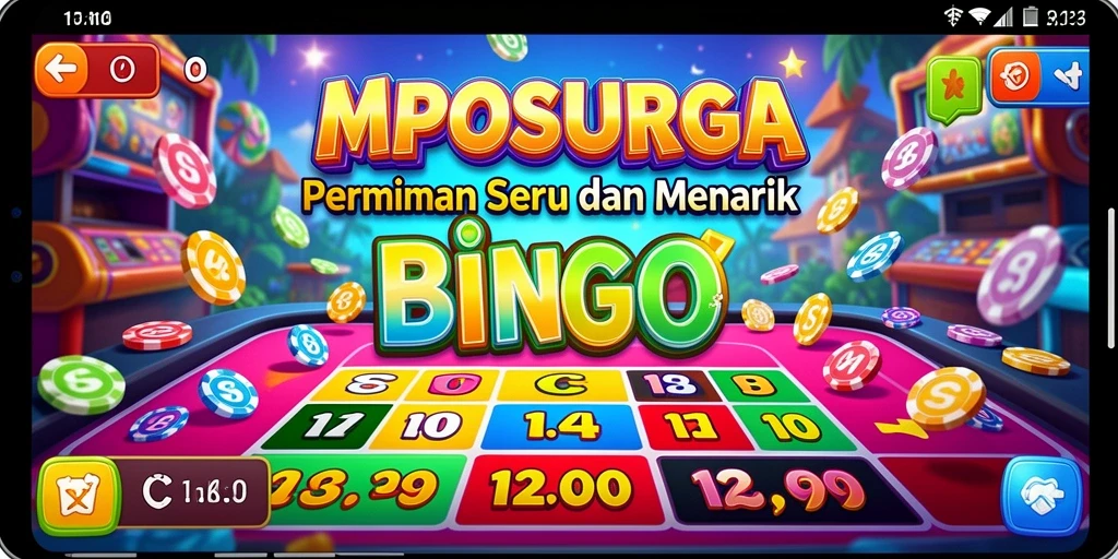 Tampilan menarik dari permainan Bingo di MPOSURGA.