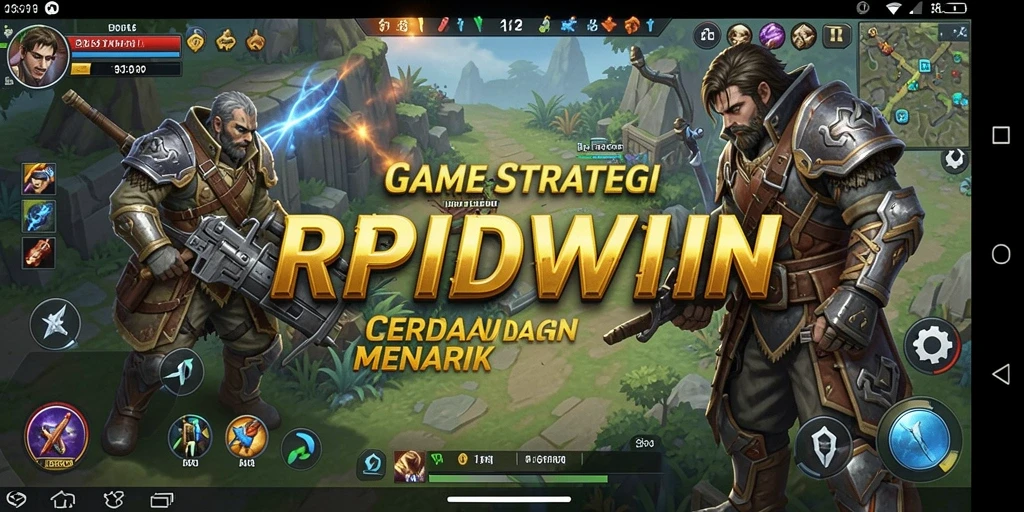 Tampilan gameplay RPIDWIN yang penuh aksi dan strategi.
