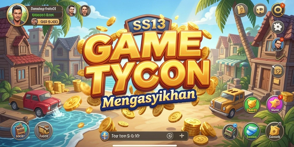 Screenshot gameplay S13 yang menarik dan penuh strategi Tycoon.