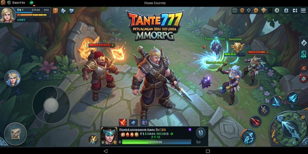 Gameplay TANTE777 yang menarik dengan petualangan seru di dunia MMORPG.