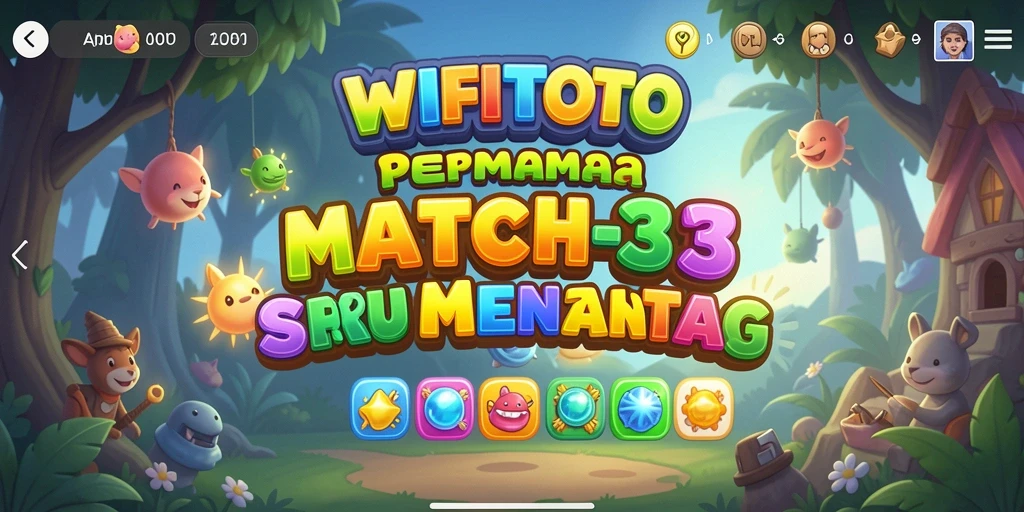 Gameplay WIFITOTO yang seru dan penuh warna.