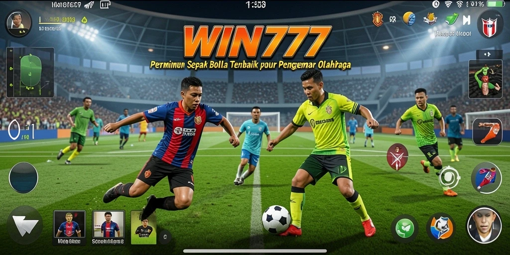 Gambaran gameplay WIN777 yang seru dan penuh aksi di lapangan.